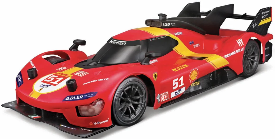 1:16 Scale Die-Cast Alpine A424 & Ferrari 499p RC Car 4 1:16 Scale Die-Cast Alpine A424 & Ferrari 499p RC Car - Image 4