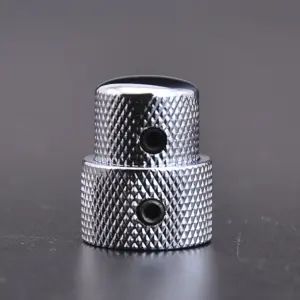 Dual Metal Control Knobs for Guitar and Bass 11 S3e316397f3e4461eab9297bbae6c4544W