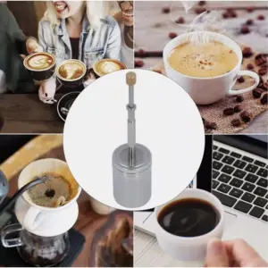 Stainless Steel Tea/Coffee Press Infuser 12 S3e5db3b1396e4bf18f8e994bc222e0e9b
