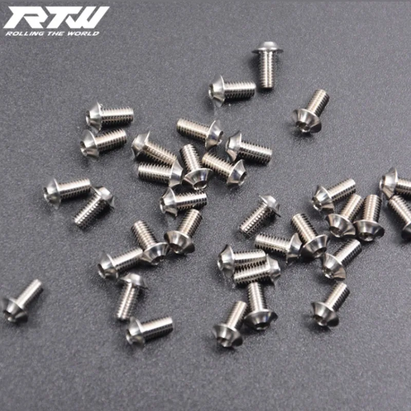 Titanium Alloy UFO Cone Head Screw Set 3 Titanium Alloy UFO Cone Head Screw Set - Image 3