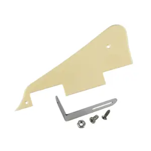 LP Guitar Pickguard and Chrome Bracket Set 11 S3e69108ccec742a4bf457518c771b952Q