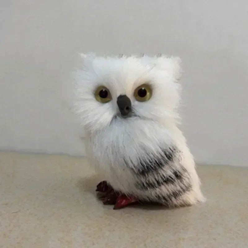 Miniature Plush Owl Decoration for Home 7 Miniature Plush Owl Decoration for Home - Image 7