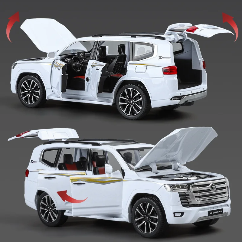 1/24 Scale Diecast Toyota Land Cruiser LC300 Model 4 1/24 Scale Diecast Toyota Land Cruiser LC300 Model - Image 4