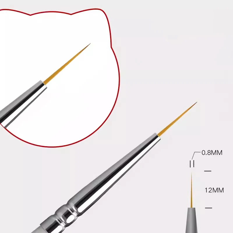 Hobby Mie Pointed Brush Set for Artists 8 Hobby Mie Pointed Brush Set for Artists - Image 8