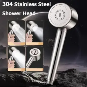 Sleek Stainless Steel Shower Head with 3 Modes 16 S3ec1d86022644c6285fb4083ee486cc3Z