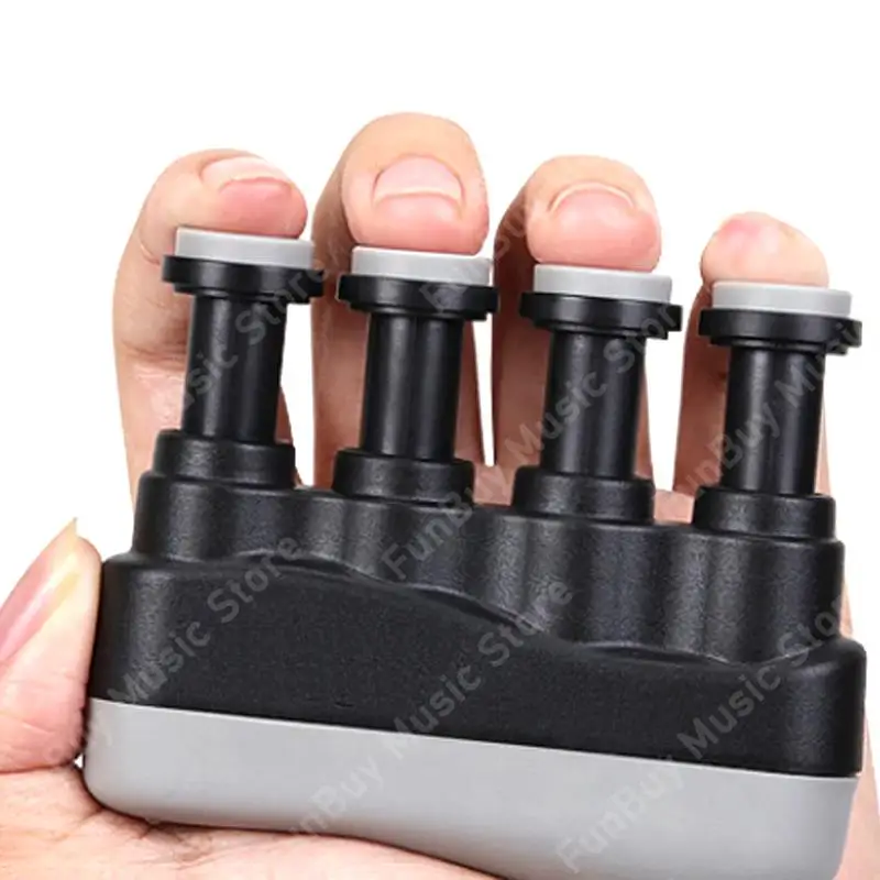 Black Guitar Finger Trainer Set with 10 Units 5 Black Guitar Finger Trainer Set with 10 Units - Image 5