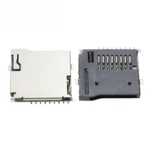 9-Pin Micro SD Card Connectors Set (10 pcs) 7 S3eef24d62131432eb314c174f089777d3