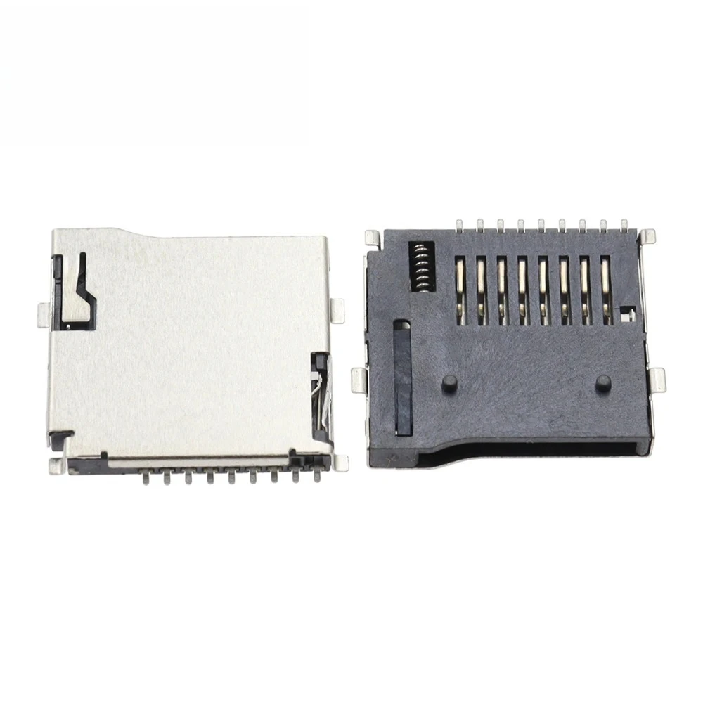 9-Pin Micro SD Card Connectors Set (10 pcs) 2 9-Pin Micro SD Card Connectors Set (10 pcs) - Image 2