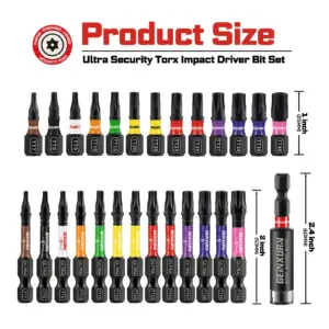 High-Strength Impact Driver Bit Set TT7–TT40 9 S3efd57f5fc434771bfa212bc6dd17369j
