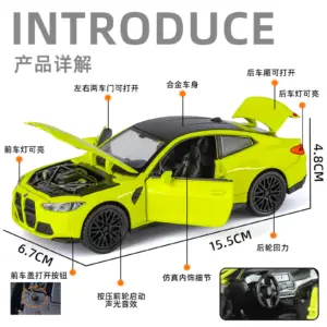 BMW M4 1:32 Scale Alloy Car Model 8 S3f1a6180560b45ae9553819029be3ac9U