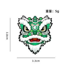 Lion Rising Brooch with Five Tiger General Design 17 S3f43532fe5ce4bfaa837eba427c1433dM