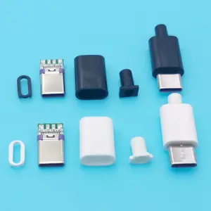 USB Type-C 3.1 Male Connectors Set, 10 Pack 10 S3f56c167fd2b423c8ec5f269988c9a27S 1