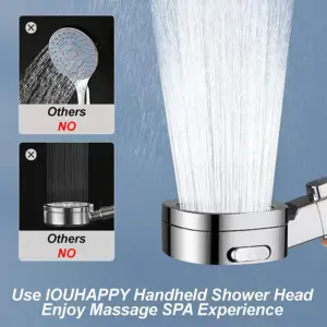 High-Pressure Handheld Shower Head with 4 Modes 13 S3f5b1533a36948b0a07bb50d8a28d8897