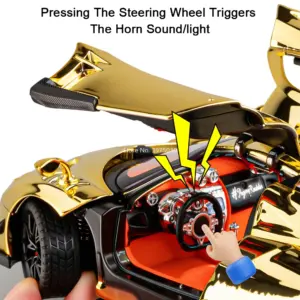 1:24 Pagani Huayra BC Diecast Model 11 S3f880fd28cf946b8a176d94f5c187530h