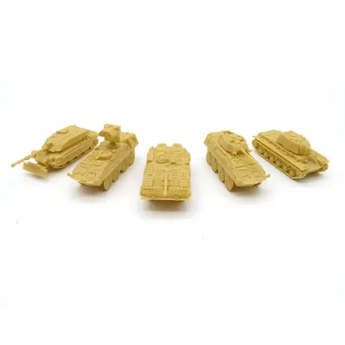 Mini Military Tank Set with 5 Models 8 Mini Military Tank Set with 5 Models - Image 8