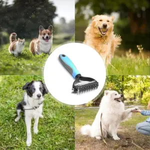 Pet Hair Removal Comb for Small and Medium Dogs 14 S3fb494644e034c0fbb380501b5efa8cbO