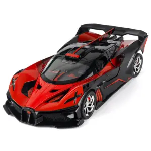 1:32 Blue Diecast Race Car Model with Sound and Light 13 S3fd5ced68ec8417f9ee78d06f73765b2r