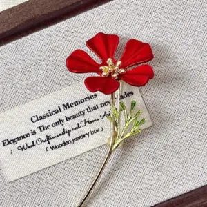 Floral Enamel Brooch for Unisex Style 11 S3fe382c2f4064455a6103bd6c12a72fcd
