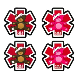 PARA MEDIC PVC Patch Set of Four