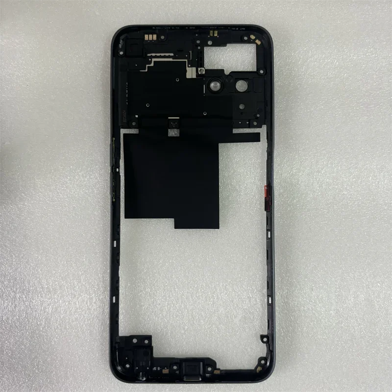 Black Middle Frame Bezel for Realme 8i 2 Black Middle Frame Bezel for Realme 8i - Image 2