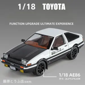 1:18 Scale Toyota AE86 Trueno Diecast Model 9 S3ffde8a6ce33454da960741413cf82d9z