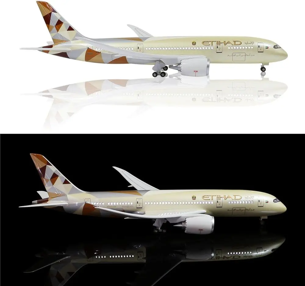 Boeing 787 Resin Model with LED Lighting 2 Boeing 787 Resin Model with LED Lighting - Image 2