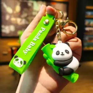 Cute Panda Baby Bamboo Keychain 13 S401d8477027f4bda84d294438f07340ak