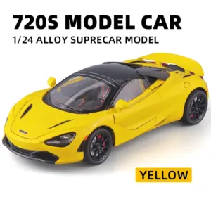 McLaren 720S 1:24 Diecast Model in Black 18 S4047e909d8ec4e76b5e5e9b459ed2f9cr