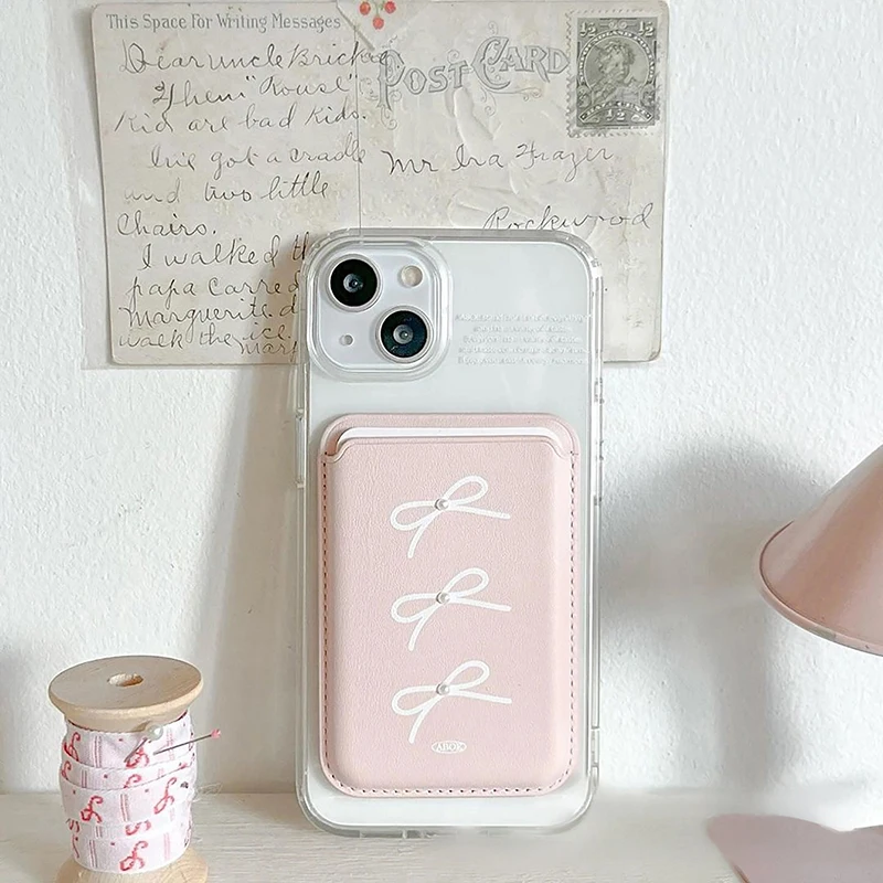 Feminine Phone Back Card Holder Case 6 Feminine Phone Back Card Holder Case - Image 6