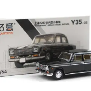 Vibrant Blue 1:64 Scale Diecast Classic Sedan 15 S406e754ffb3c459e91dbda863efef00c6