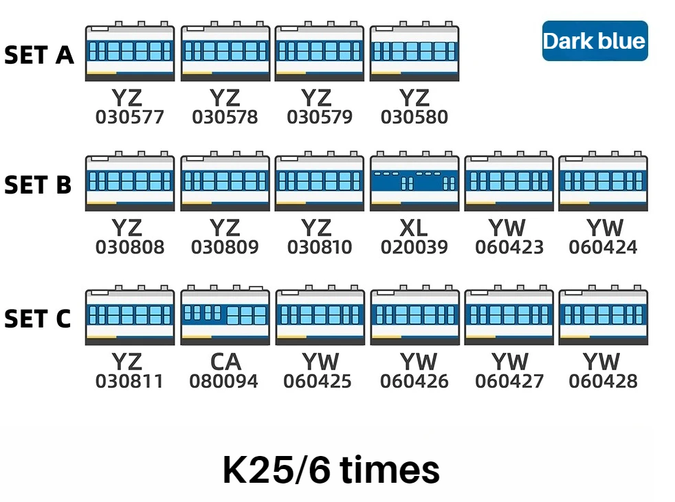 N-Scale 1/160 Passenger Train Set with Lights 10 N-Scale 1/160 Passenger Train Set with Lights - Image 10