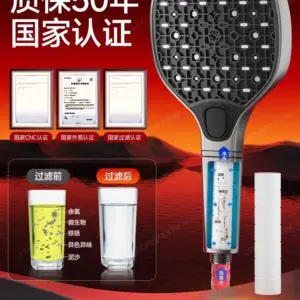 130mm Modern Panel Shower Head with Multiple Modes 12 S409aaa9d40f6462a96b9055c983ece16W