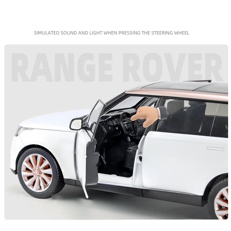 2022 Land Rover Range Rover SV Diecast Model 1:18 2 2022 Land Rover Range Rover SV Diecast Model 1:18 - Image 2