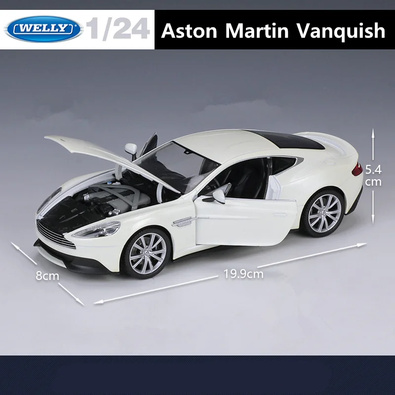 Aston Martin Vanquish 1:24 Diecast Model 4 Aston Martin Vanquish 1:24 Diecast Model - Image 4