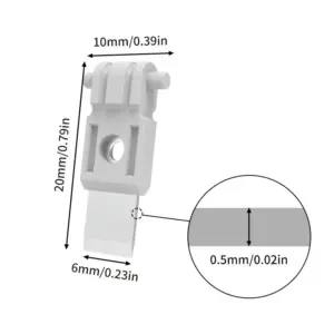 Precision Filament Cutter Blades Set for Bambu Lab 15 S40ec609a89004900a55fa382075ef39bS