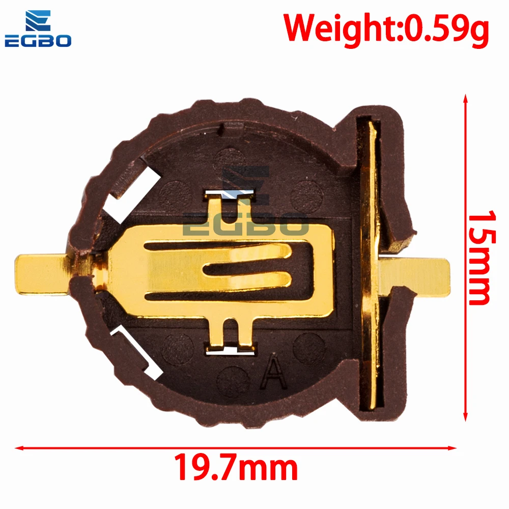 CR1220 Battery Socket Clip Holder Pack of 10-50 4 CR1220 Battery Socket Clip Holder Pack of 10-50 - Image 4