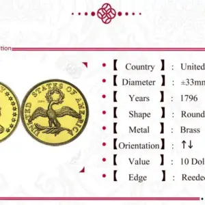 1796 Liberty Eagle Collectible Replica 11 S411ab257f4834c5fb7a3ddd8a94f4026c