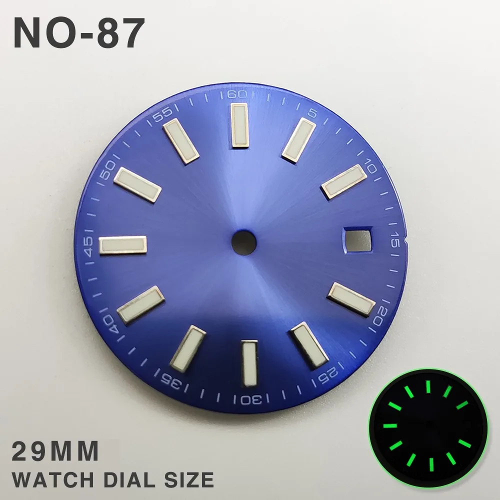 29mm Green Luminous Watch Dial for Seiko 2813, 8215 8 29mm Green Luminous Watch Dial for Seiko 2813, 8215 - Image 8