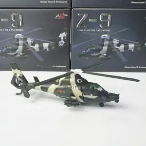 1/100 Scale Z-9 Dolphin Helicopter Model 8 S4133cc8d7ec94036932990f680cd15519
