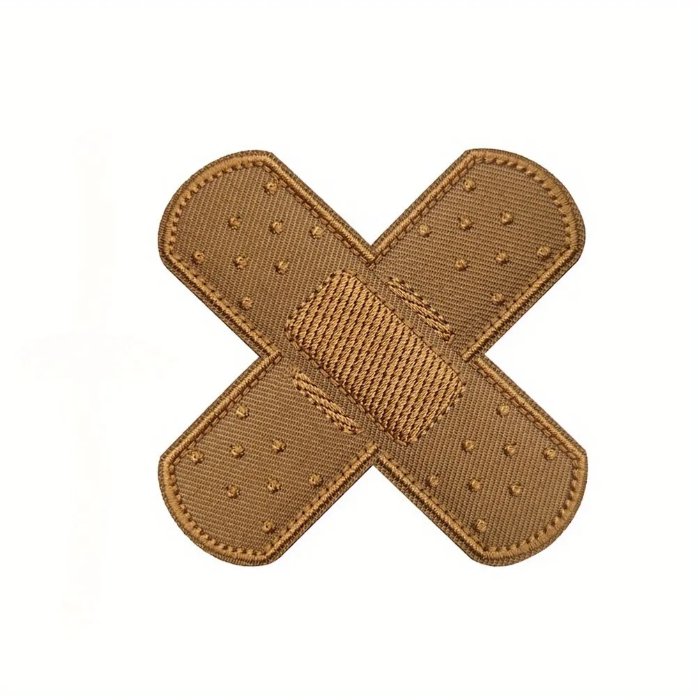 Fake Band Aid Embroidered Cloth Patch 7 Fake Band Aid Embroidered Cloth Patch - Image 7