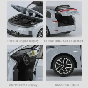 1:32 Scale Diecast Car Model with Lights 13 S4140d9c7ea1843f0af23820524a0456dM