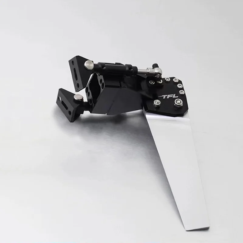 CNC Aluminum Model Boat Rudder 111mm 3 CNC Aluminum Model Boat Rudder 111mm - Image 3