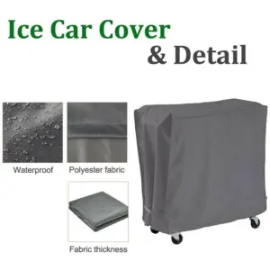 Outdoor Cooler Cart Cover 80-Quart Waterproof Grey 11 S41675ae3e89b4e48a86a3b2653bedd43x
