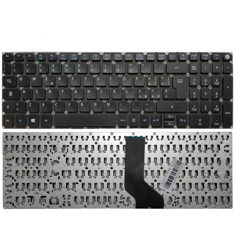 Acer Aspire Replacement Black Keyboard 9 Acer Aspire Replacement Black Keyboard - Image 9