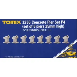 Eight P4-25 Model Train Bridge Piers Set 10 S41a48c4dd7d44184842924743c18d241A