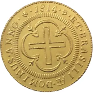 1814 Brazil 4000 Reis Replica Coin