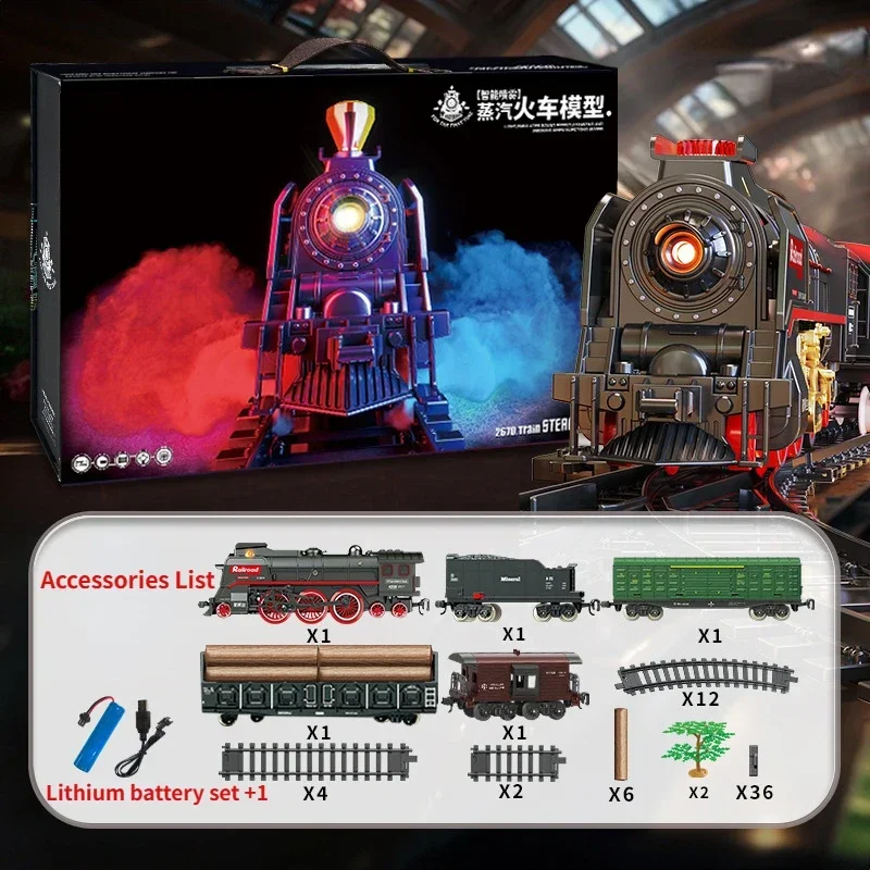 Vintage Steam Train Model Set for Collectors 9 Vintage Steam Train Model Set for Collectors - Image 9