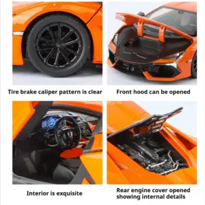 Revuelto 1:24 Scale Model Car with Lights 10 S41bfb4ab7f46469caf4f0437d0812a26k