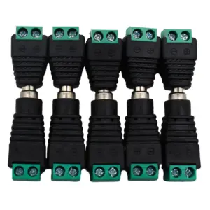 ELEABC 5.5mm x 2.1mm DC Power Plug Adapter Set 10 S41eaa7dace174d41838331bd90c0642fG