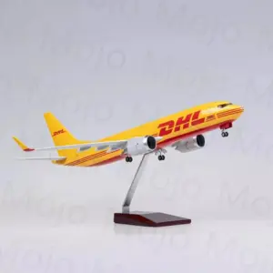 DHL Cargo B737 Model Aircraft 47cm Scale 8 S41ec64e6ca5c48338dc28a6fad2a1f1fp